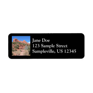 Étiquette Eagle Rock I Sedona Arizona Photographie de voyage