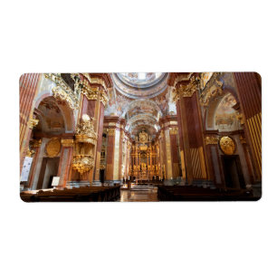 Étiquette Église De L'Abbaye Melk, Basse-Autriche