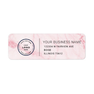 Étiquette Elegant Custom Business Return Address Label