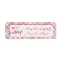 Étiquette Élégant Motif plat rustique élégant