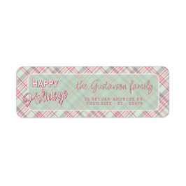 Étiquette Élégant Motif plat rustique élégant