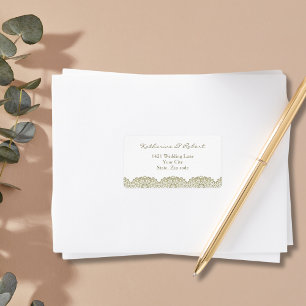 Étiquette Élégante LACE beige