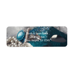 Étiquette Elégante Masquerade Masque & Pearls Party Invitati