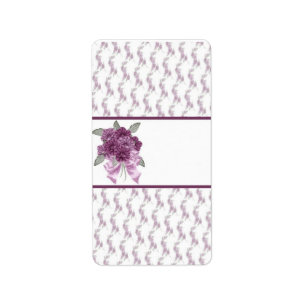 Étiquette Emballage de bonbon miniature Hershey Fleur Annive