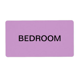 Étiquette Emballage et déplacement de chambre à coucher