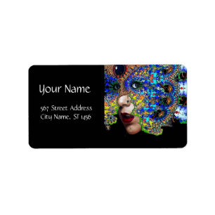 ÉTIQUETTE ÉPHÉMÉRAL / BLEU NOIR