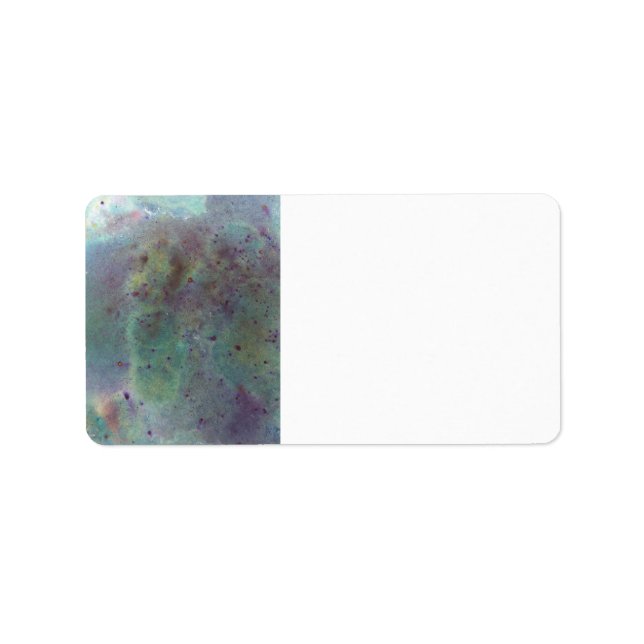 Étiquette Espace. (Devant)