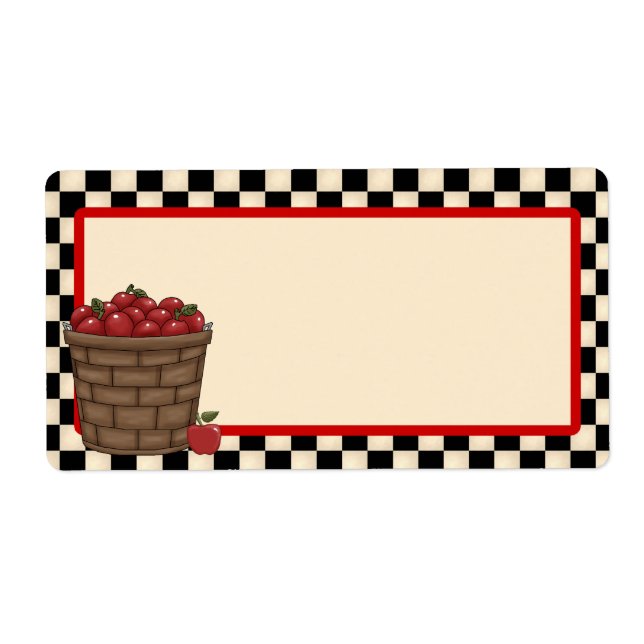 Étiquette Étiquette Canning (Devant)