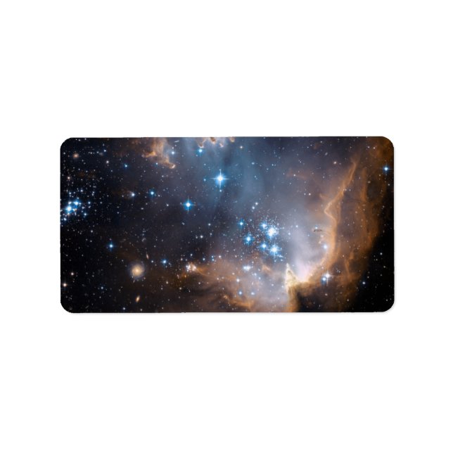 Étiquette Étoiles et nébulae (Devant)