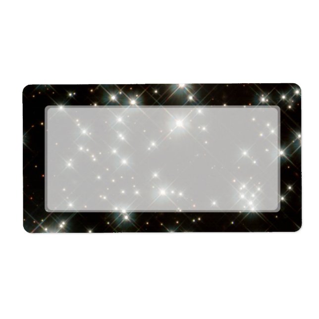 Étiquette Étoiles Naines Blanches Anciennes Dans La Galaxie  (Devant)