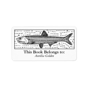 Étiquette Ex Libris - Anchovy