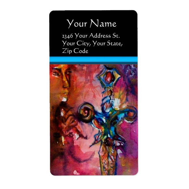 ÉTIQUETTE EXCALIBUR (Devant)