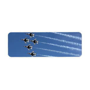 Étiquette F-16 Formation de Delta Thunderbirds