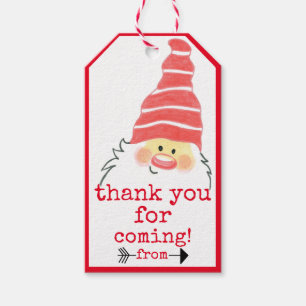 Étiquette faite maison le père noël mignon de c