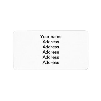 Étiquette Faites votre propre personnalisation personnalisée