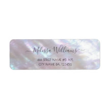 FAUX Iridescent Holographique
