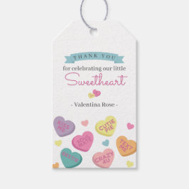 Étiquette Faveur de Sweetheart pour Anniversaire o