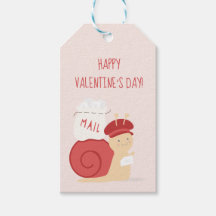 Étiquette Favoriser Valentine par courrier postal