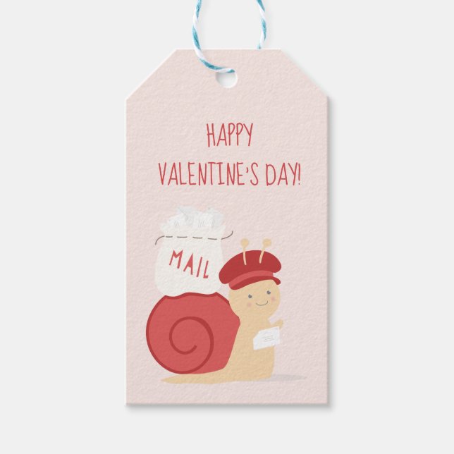 Étiquette Favoriser Valentine par courrier postal (Devant)