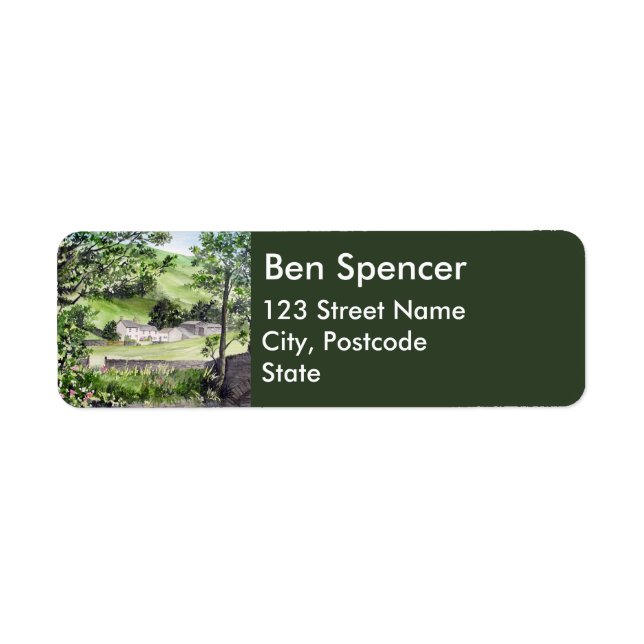 Étiquette Ferme près de Thirlmere Peinture Mariage (Devant)