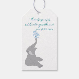 Étiquette Fête de l'Enfant Moderne Elephant Favor