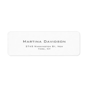 Étiquette Fiches classiques créatives originales de