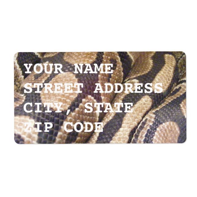 Étiquette Fiona BP (Devant)