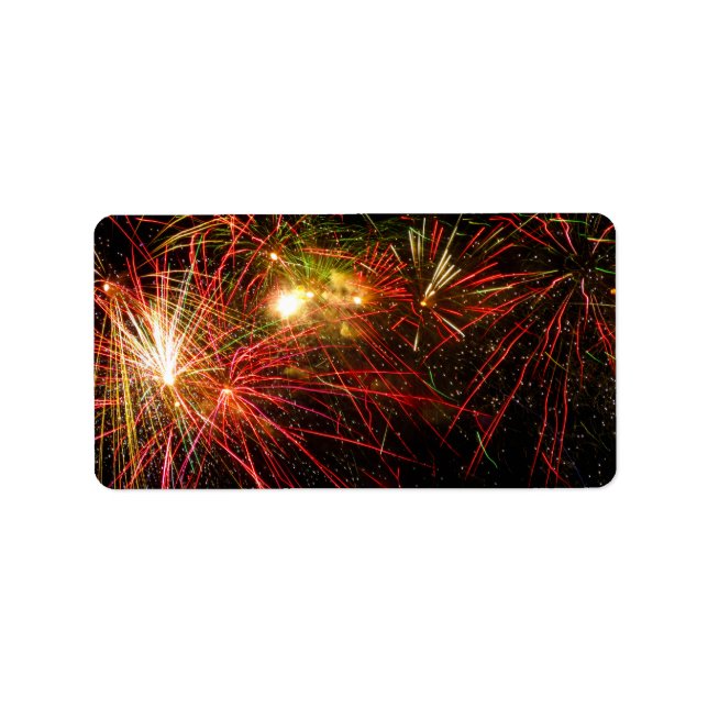 Étiquette Firework 33 (Devant)