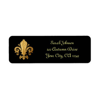 Étiquette Fleur de lis