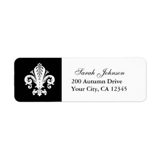 Étiquette Fleur de lis