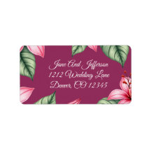 Fleur rose rouge écarlate