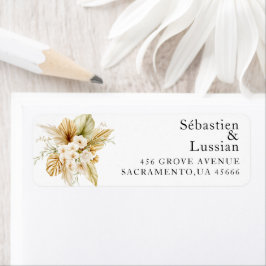 Étiquette Fleur sauvage lunatique