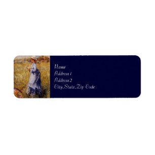 Étiquette Fleurs de collecte de filles par Renoir
