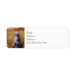 Étiquette Fleurs de collecte de filles par Renoir