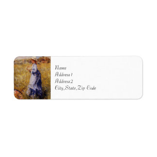 Étiquette Fleurs de collecte de filles par Renoir