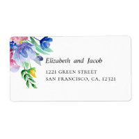 Fleurs de jardin. Adresse du mariage floral. Botan