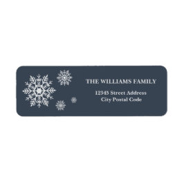 Étiquette Flocon de neige