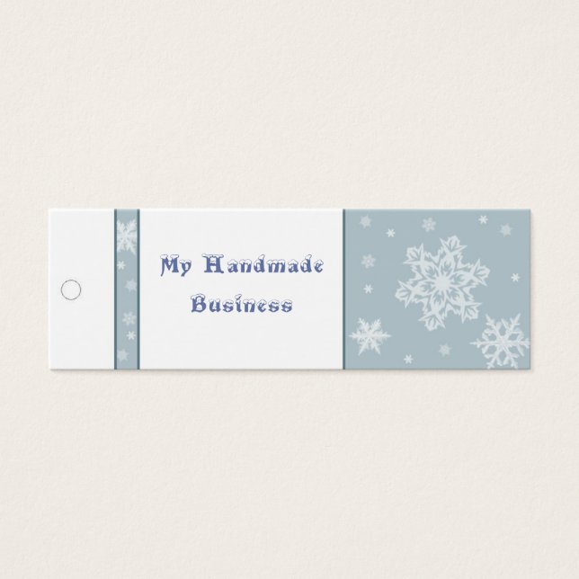 Étiquette Flocon de neige (Devant)