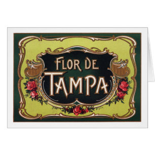 Étiquette Flor de Tampa Cigar