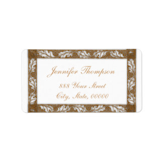 Étiquette Floral Designs par William Morris - Address Labels