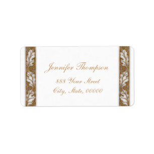 Étiquette Floral Designs par William Morris - Address Labels