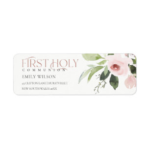 ÉTIQUETTE FLORE ROSE ROSE ROSE ROSE BLUSH PREMIÈRE ADRESSE D
