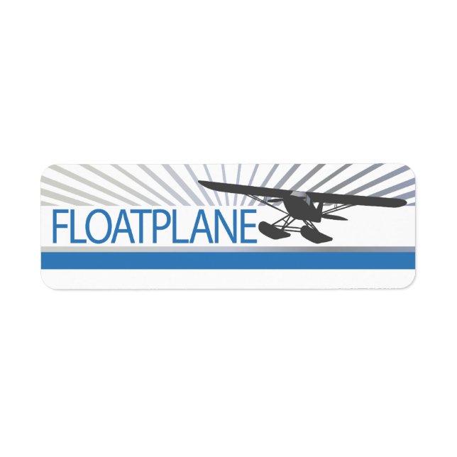 Étiquette Flotplane (Devant)