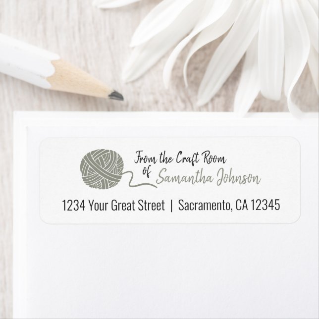 Étiquette Fog à feuillage persistant De La Salle D'Artisanat (En situation)