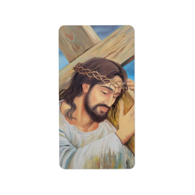 Étiquette Foi chrétienne Jésus Christ (Devant)