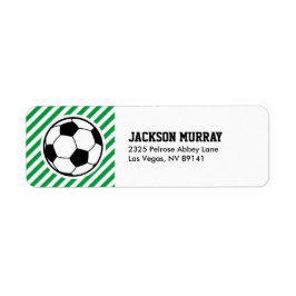 Étiquette Football Football Baby shower d'anniversaire