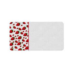 Étiquette Fraises