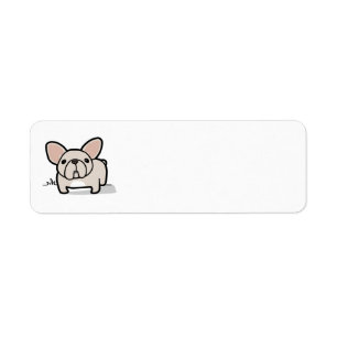 Étiquette Frenchie crème