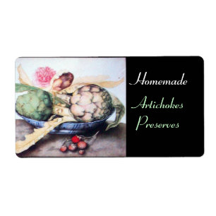 ÉTIQUETTE FRUITS DE SAISON 4- ARTICHOKES, ROSE & FRAISES