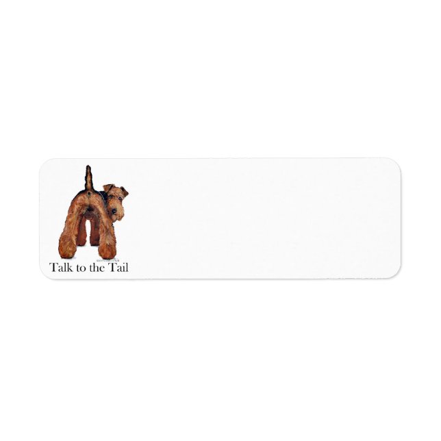 Étiquette Gallois Terrier (Devant)